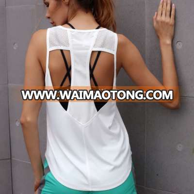 Womens Moisture-wicking Relaxed Dry Fit Compression Racerback Muscle Tank Top