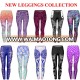 10pcs to buy hot sale New arrival leggings Wholesale 3d printed sublimation leggings for women girl