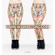 2018 new arrival low moq customized Christmas Printed yoga waistband&regular band Leggings 3inch Yoga waist leggings