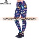 NADANBAO brand Hot fashion Christmas custom cartoon Christmas gift printed milk silk leggings tights woman leggings